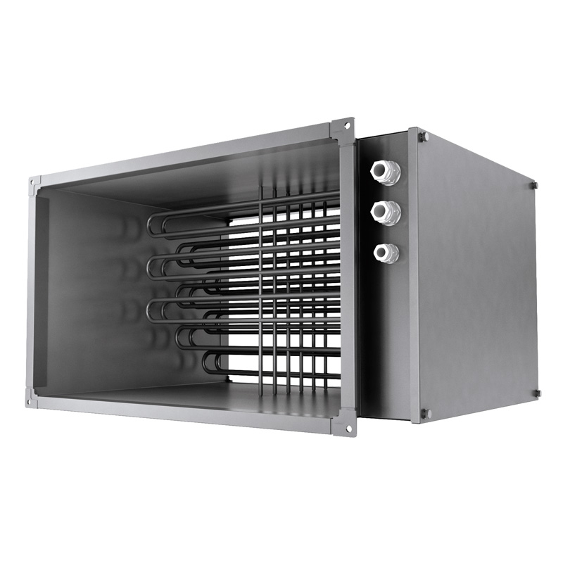 Оборудование для прямоугольных каналов - электрические воздухонагреватели серии ABE